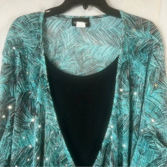 Maggie Barnes Top Tunic Modest Shirt Womens
Career Tropical Print Size: 4X - Picture 3 of 11
